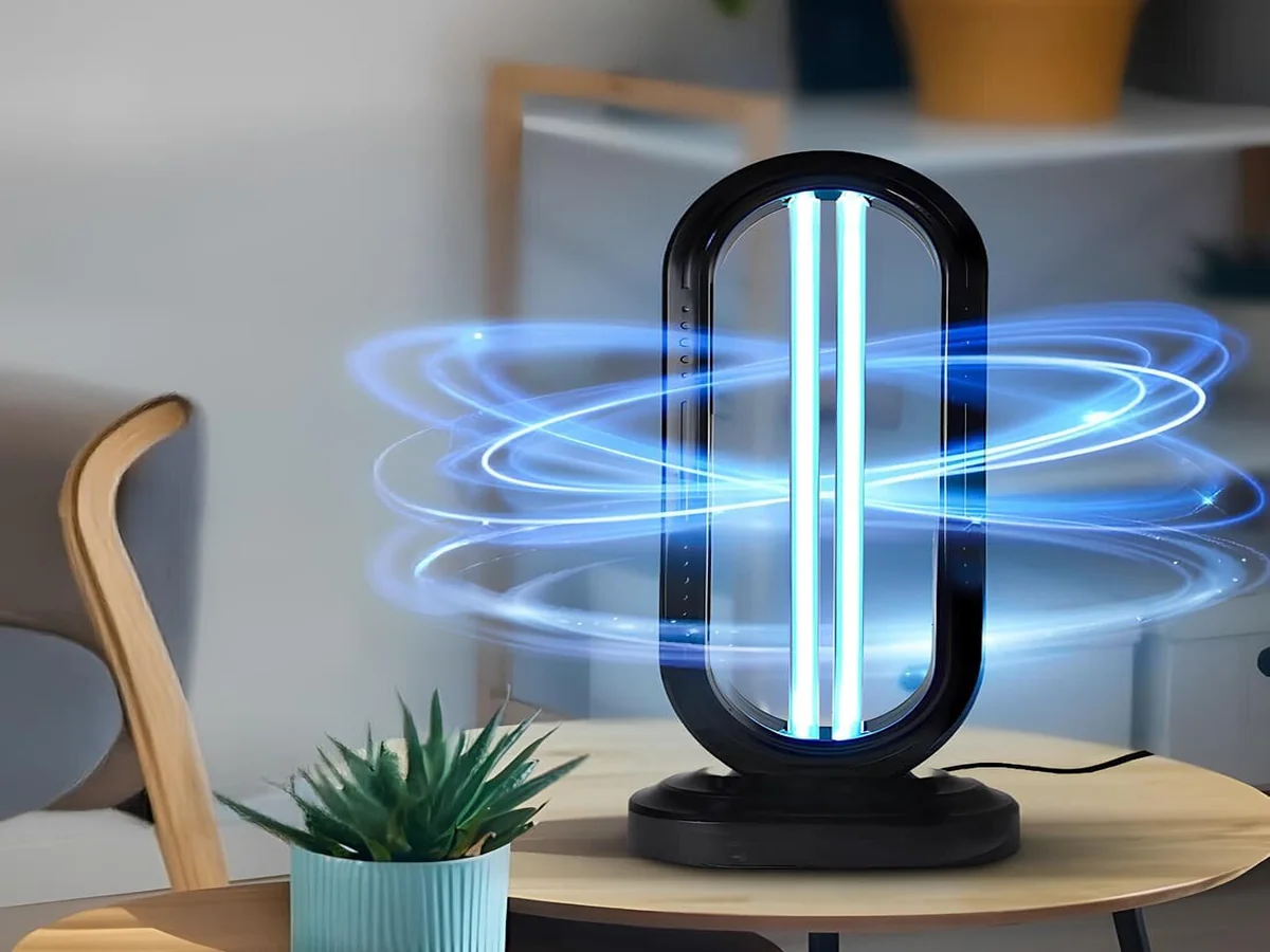 ClairLite shown on a table in a home setting (editorial context)